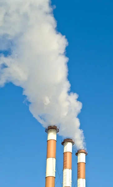Dym. rozwoju energetyki — Zdjęcie stockowe