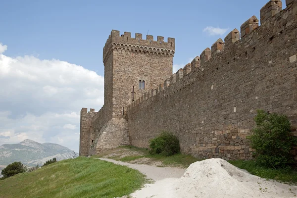 Genoese fortress — Stock Photo, Image