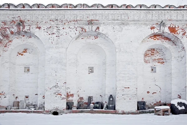 修道院の壁 — ストック写真