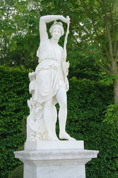 Скульптури комплекс Версальський палац — стокове фото