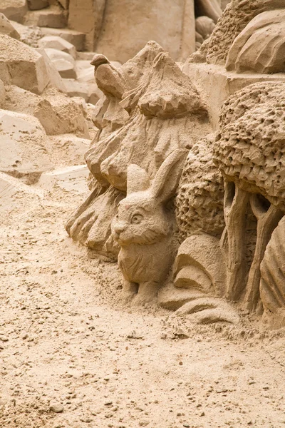 Cijfers uit het zand — Stockfoto