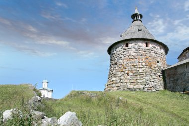 korozhnaya tower solovetsky Manastırı