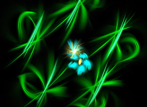Fraktal. Blume — Stockfoto