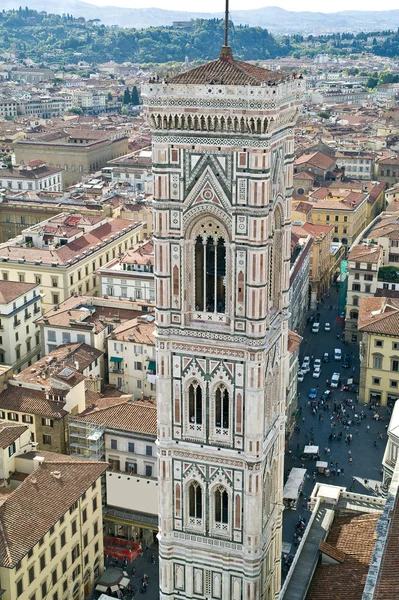 Florence van de vogelvlucht — Stockfoto