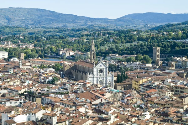 Florence from the bird flight — Stock Photo, Image