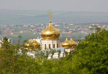 Russian church. clipart