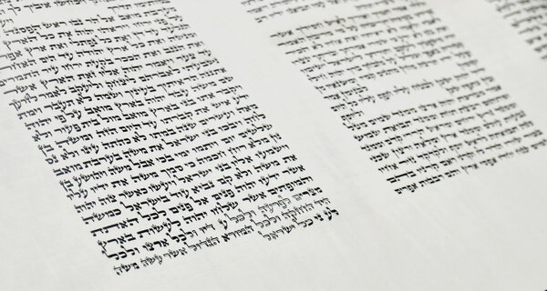 Fragment of Scroll of the Law (Sefer Tora)