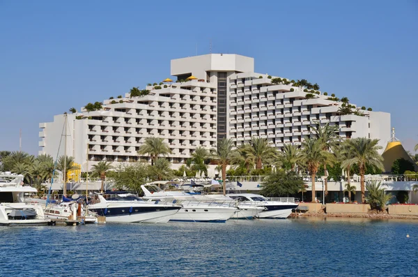 Hotel in Eilat city — Stock Photo, Image