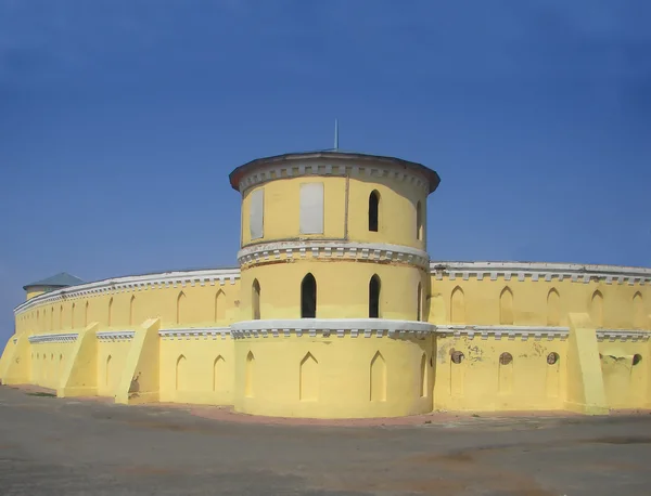 Жовта фортеця Круглий двір — стокове фото