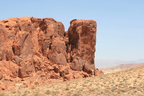 Valle del Fuoco Nevada — Foto Stock