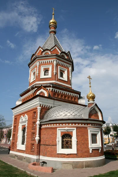 Εκκλησία στην πόλη Γιαροσλάβλ, Ρωσία — Φωτογραφία Αρχείου