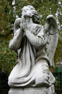 Grave angel clipart