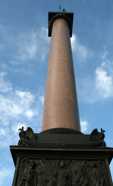 Coluna de Alexandre no Palácio de São Petersburgo — Fotografia de Stock