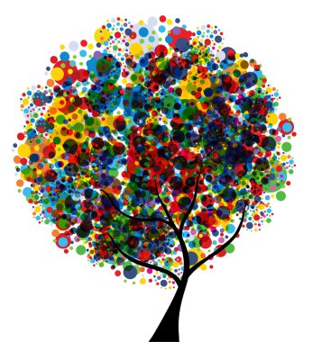 Abstract tree clipart