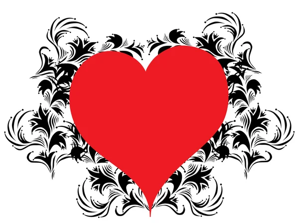Corazón para San Valentín — Archivo Imágenes Vectoriales