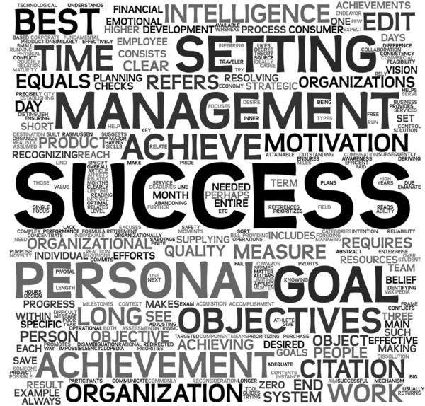Success concept in tag cloud — Stock Photo, Image