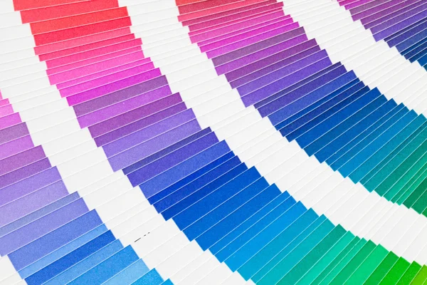 Pantone color sampler catalogue — Stock Photo, Image