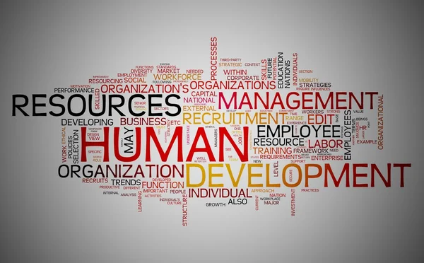 Desenvolvimento dos recursos humanos — Fotografia de Stock