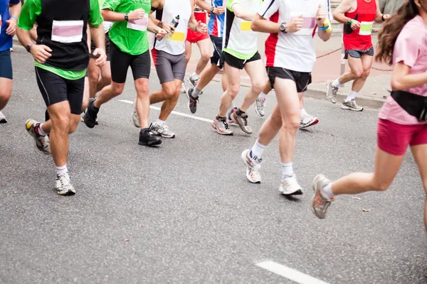 W maratonie — Zdjęcie stockowe