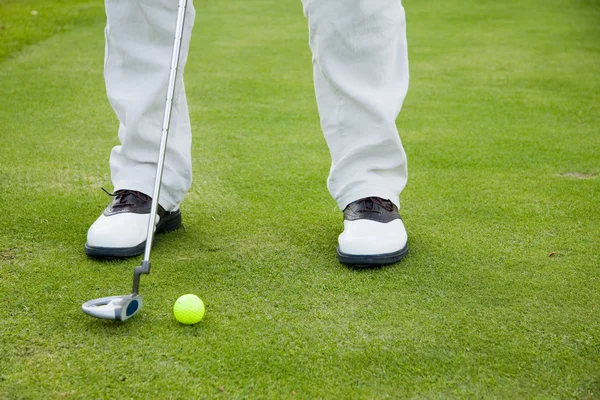 Joueur de golf en chaussures — Photo