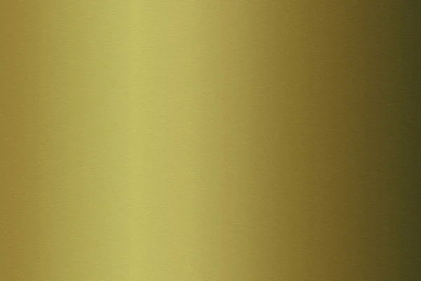 Brushed gold metallic plate — Stock Photo, Image
