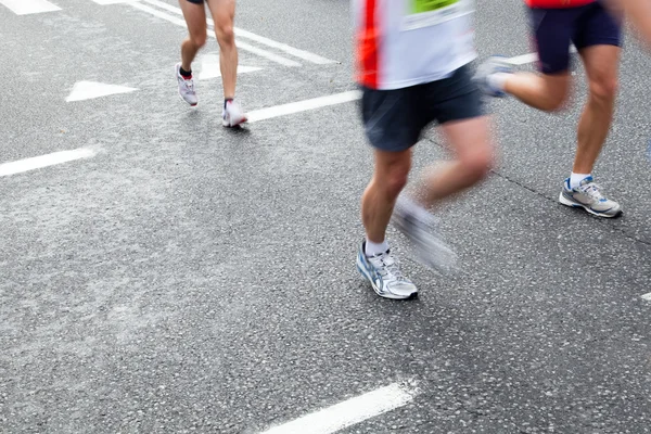 Kör i marathon — Stockfoto