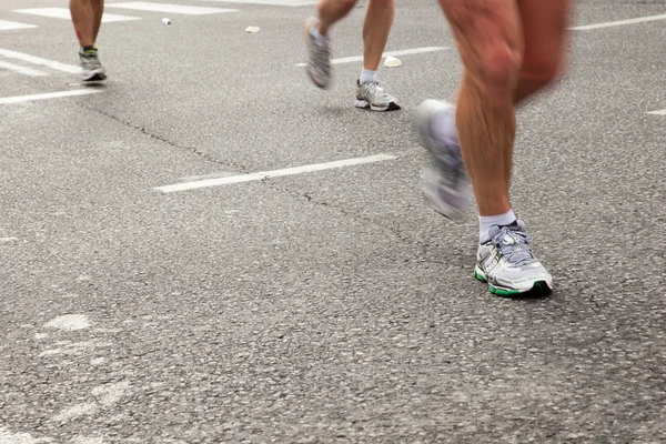 Kör i marathon — Stockfoto