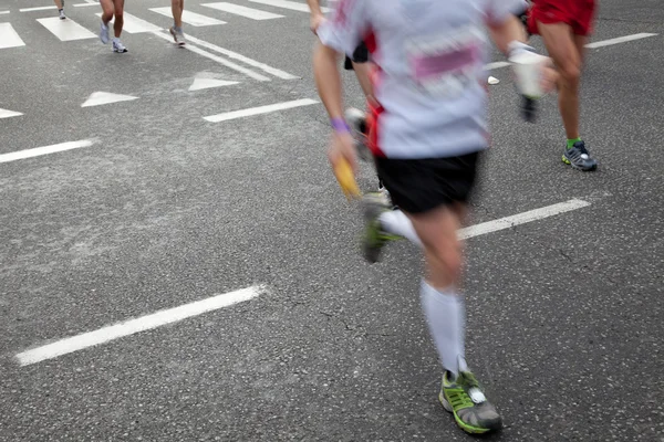 Maratoni futás — Stock Fotó