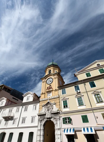 Rijeka Clock Tower — Stock Photo, Image