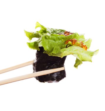 Chopsticks with nuriku clipart