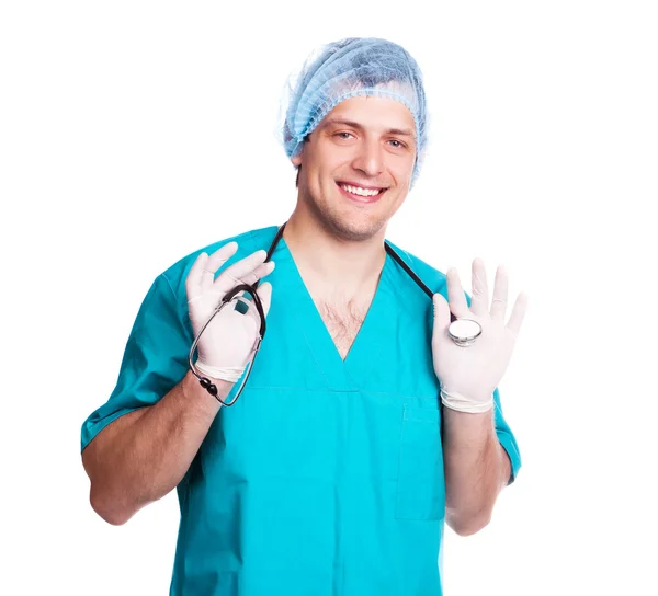 Portret chirurga — Zdjęcie stockowe