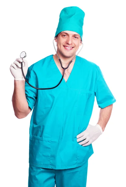 Porträtt av en kirurg — Stockfoto