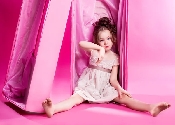 Doll in the box — Stock Photo, Image