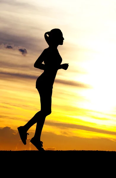 Mujer corriendo —  Fotos de Stock