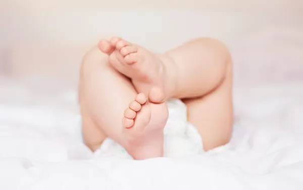 Feet of a baby — Stok fotoğraf