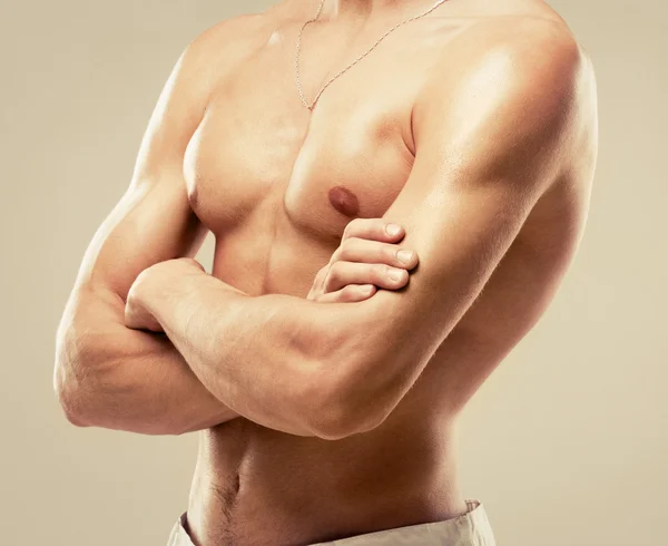 stock image Muscular man