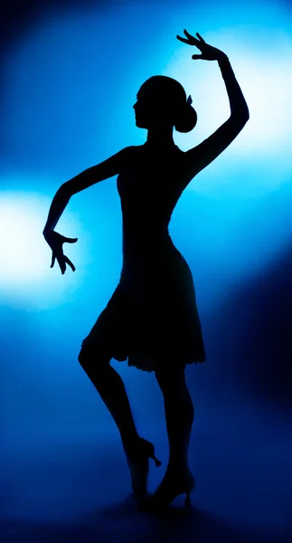 Dansende vrouw — Stockfoto