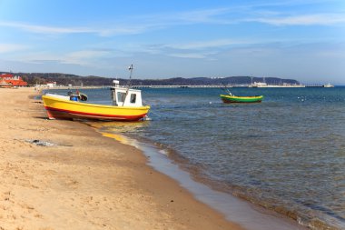 balıkçı tekneleri Sopot