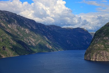 Fjords in Norway clipart