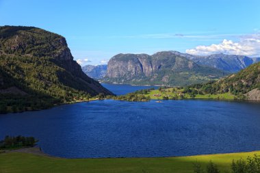 Fjords in Norway clipart