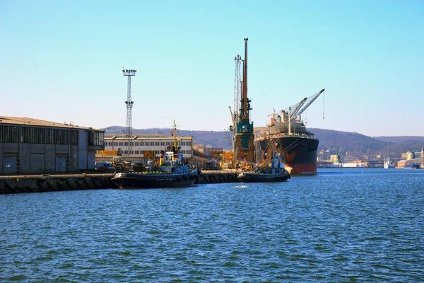 Gdynia limanı — Stok fotoğraf