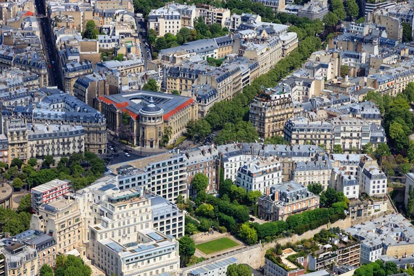 Takåsarna i paris — Stockfoto