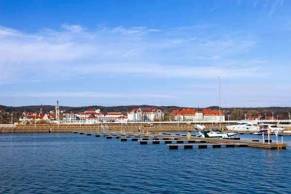 Marina in Sopot — Stockfoto
