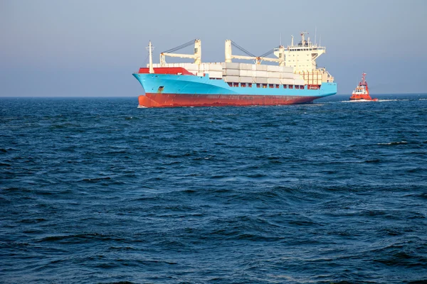 Navio porta-contentores — Fotografia de Stock