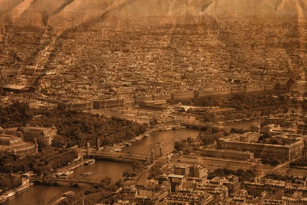 Paris im alten Stil — Stockfoto