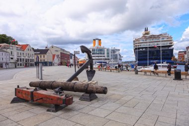 bağlantı noktası stavanger, Norveç.