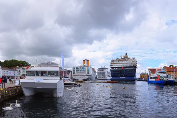 Port de Stavanger, Norvège . — Photo
