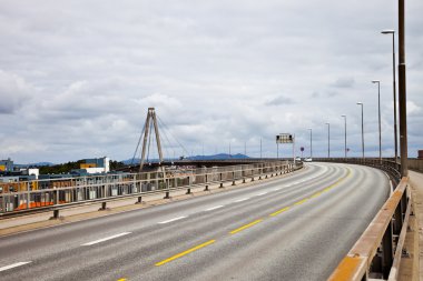 Stavanger, Norveç köprü.