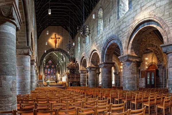 Interior da catedral em Stavanger — Fotografia de Stock