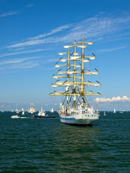 Zeilschepen in de Oostzee — Stockfoto